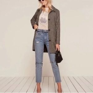 Reformation Julia  Distressed Jeans 30.